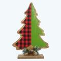 Youngs Wood & Metal Tabletop Christmas Tree 91475
